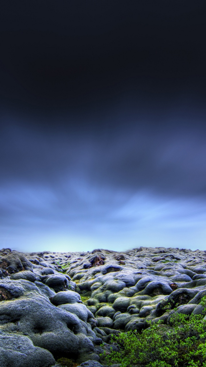 Обои атмосфера, рок, коренная порода, валун, формирование в разрешении 720x1280