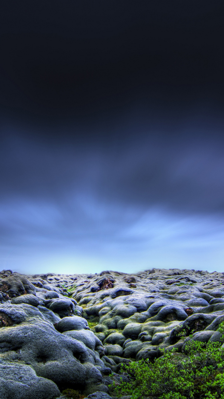 Обои атмосфера, рок, коренная порода, валун, формирование в разрешении 750x1334