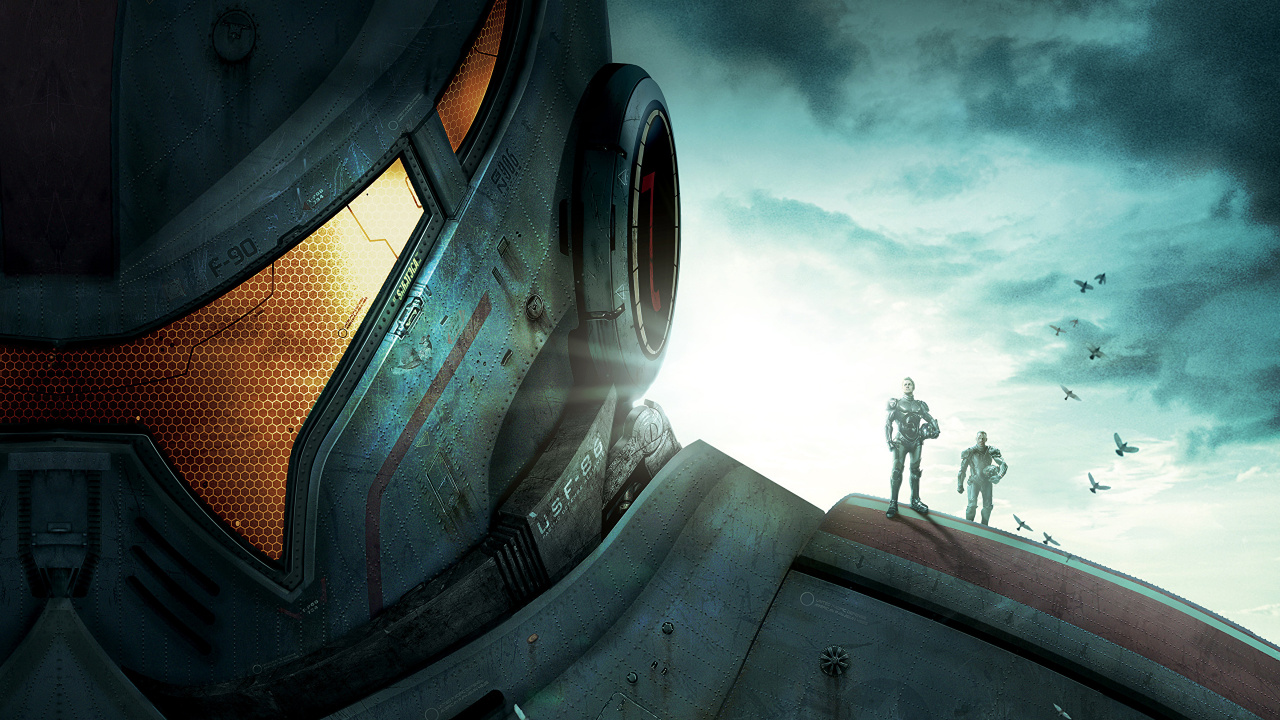 Обои Тихоокеанский рубеж, темнота, фильм, атмосфера, небо в разрешении 1280x720