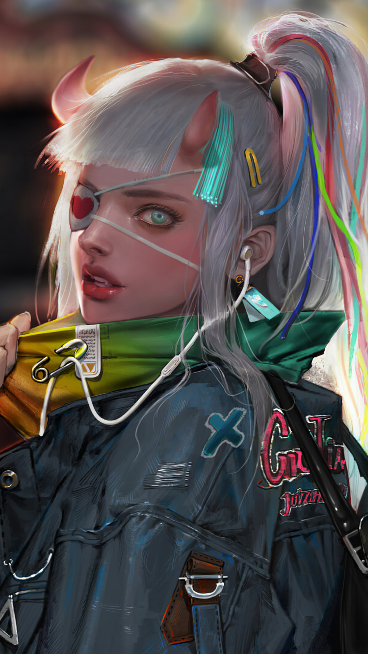 Обои арт, произведение искусства, цифровое искусство, уличное представление, Представление в разрешении 750x1334