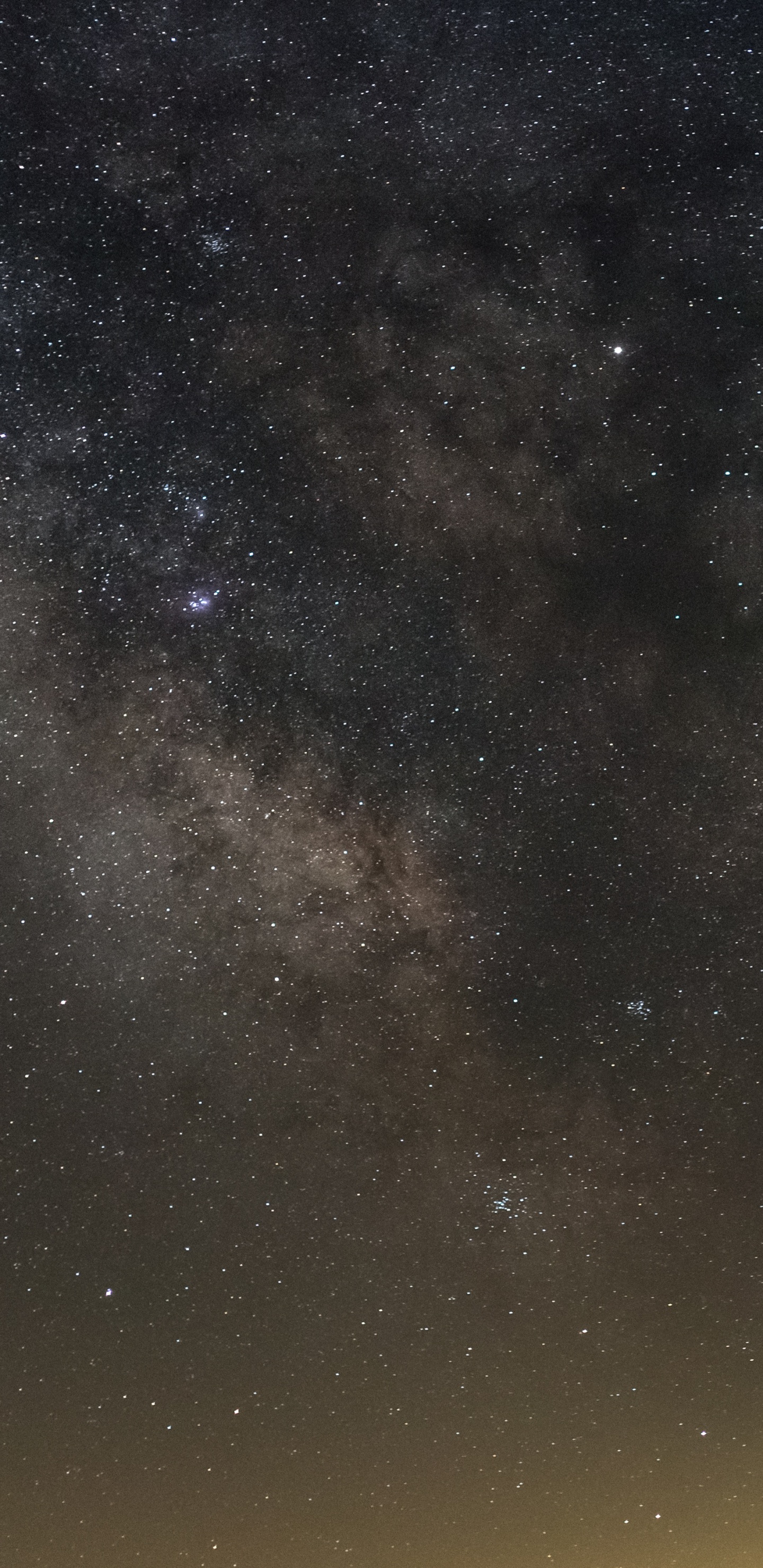 Обои Млечный Путь, Галактика, звезда, Астрономия, туманность в разрешении 1440x2960