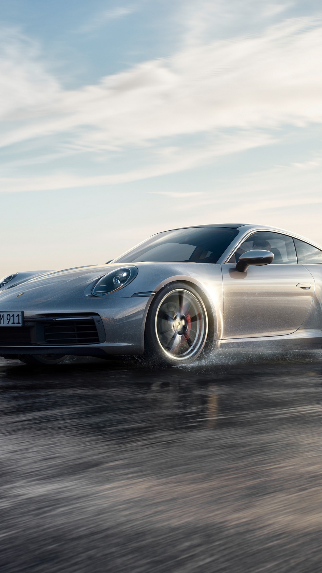 Обои 2019 Порше 911, Порше, авто, спорткар, Порше 992 в разрешении 1080x1920