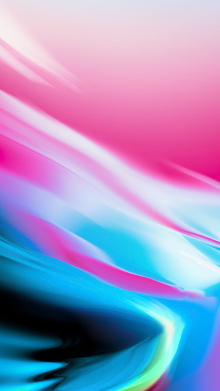 Обои iOS 11, ios, яблоко, красочность, вода в разрешении 720x1280