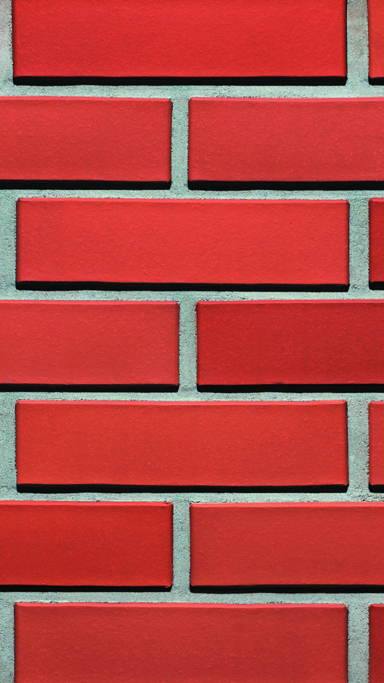 Обои кирпич, клинкерный кирпич, кирпичная кладка, керамический материал, стена в разрешении 750x1334