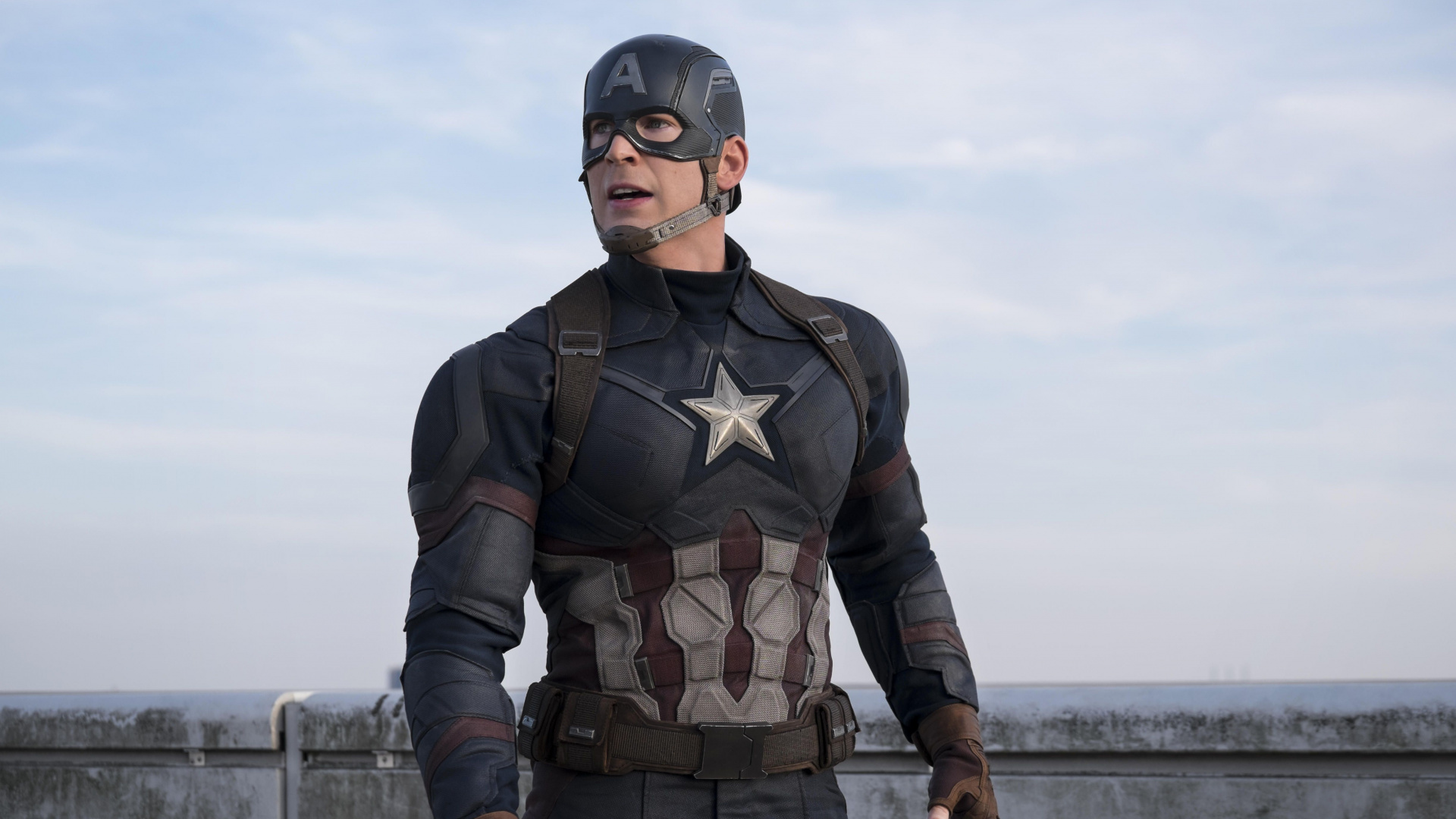 Обои Крис Эванс, Капитан Америка Гражданская Война, Капитан Америка, Железный человек, marvel в разрешении 1920x1080