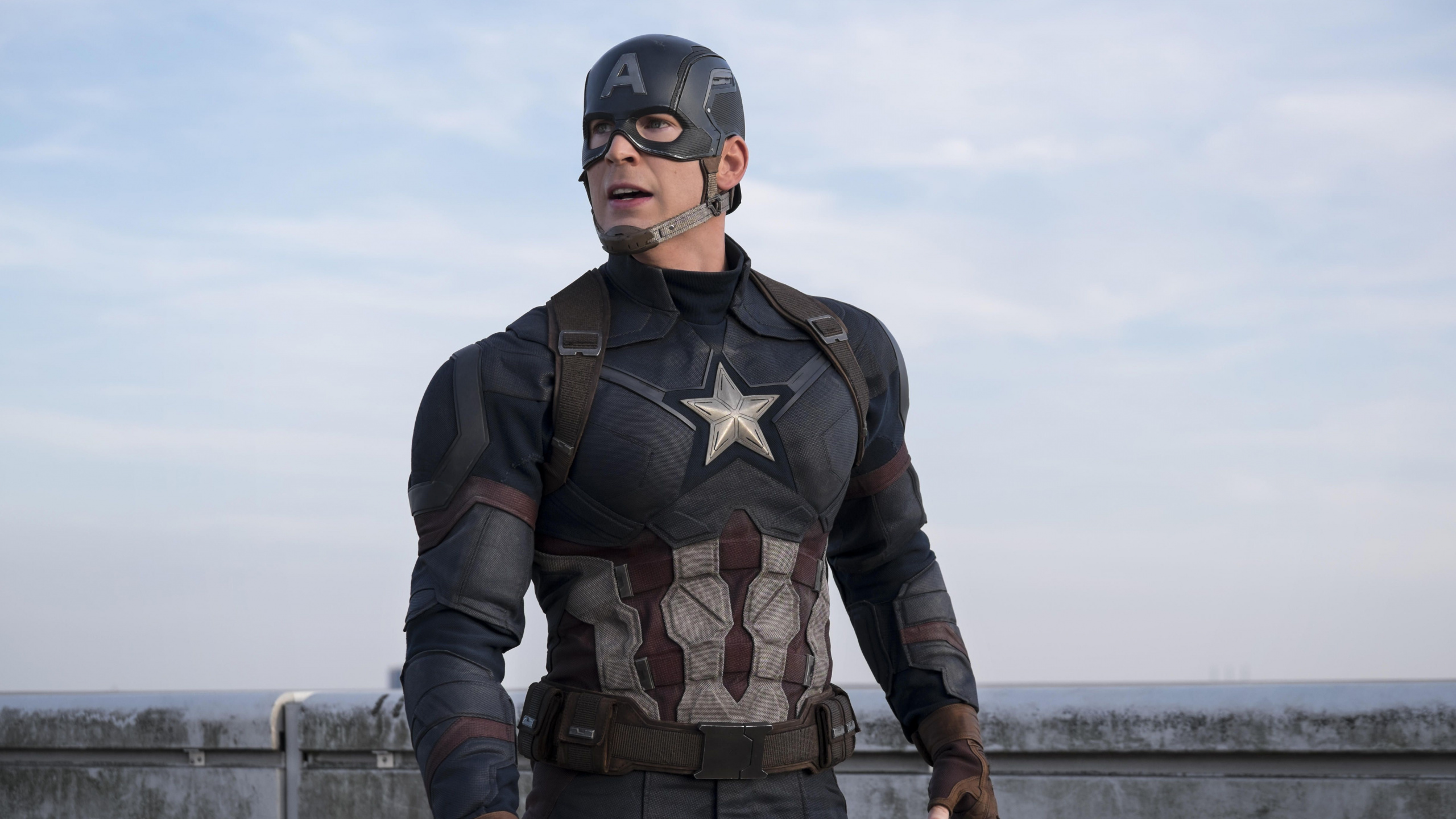 Обои Крис Эванс, Капитан Америка Гражданская Война, Капитан Америка, Железный человек, marvel в разрешении 2560x1440