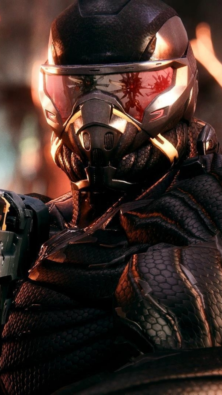 Обои crysis 3, crysis 2, crysis, Crytek, electronic arts в разрешении 750x1334