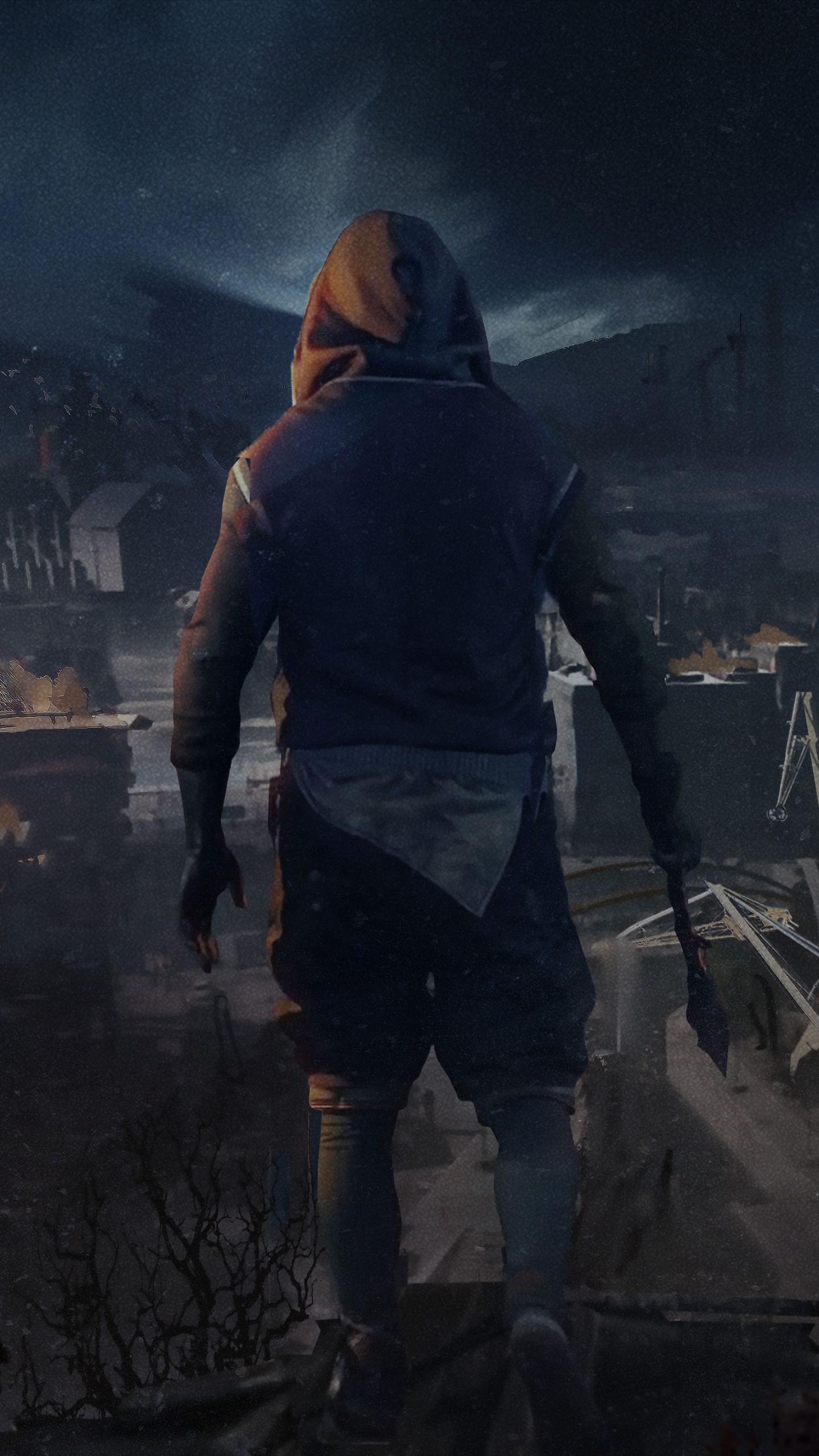 Обои Умирающий Свет 2, Умирающий Свет, зомби, экшн игра, компьютерная игра в разрешении 1440x2560