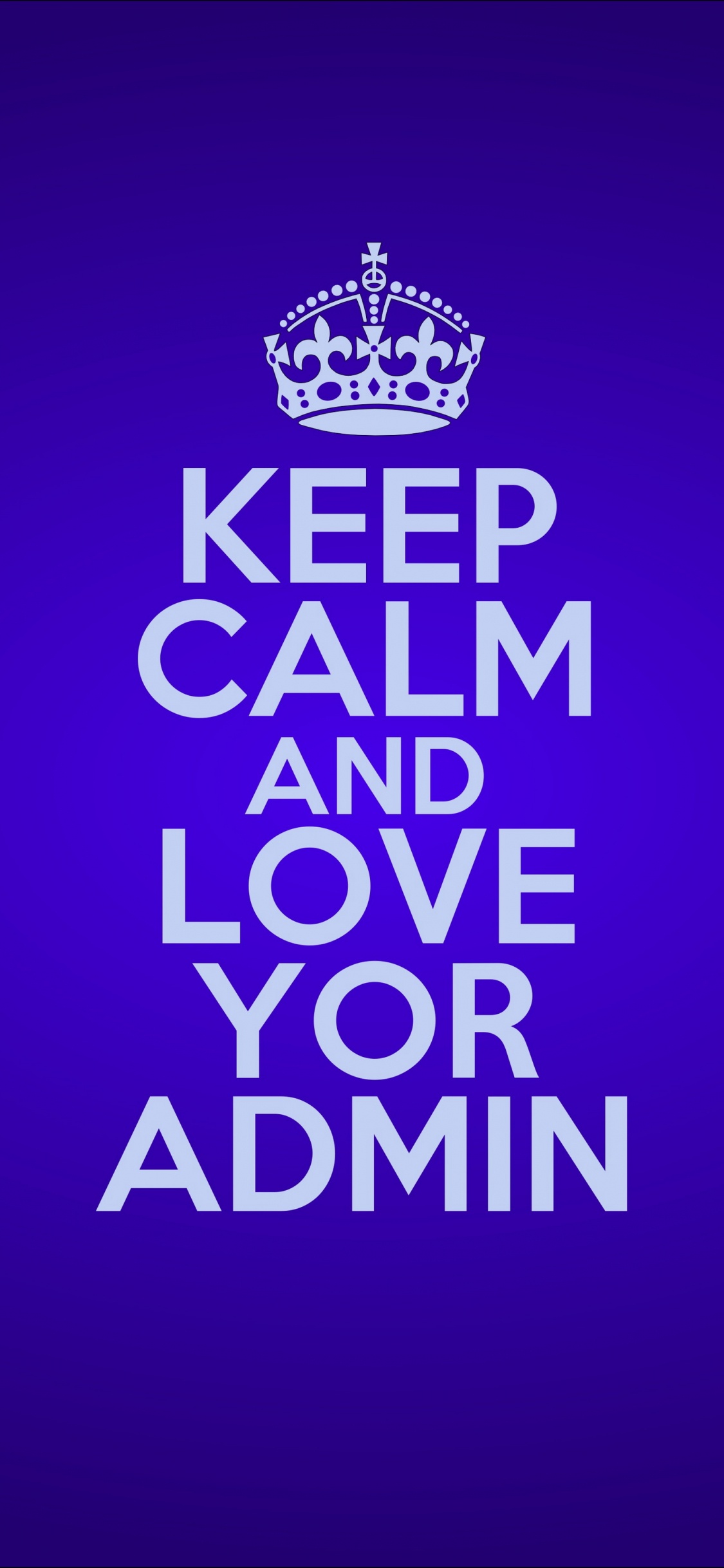 Обои сохранять спокойствие и нести, графический дизайн, постер, лого, текст в разрешении 1125x2436