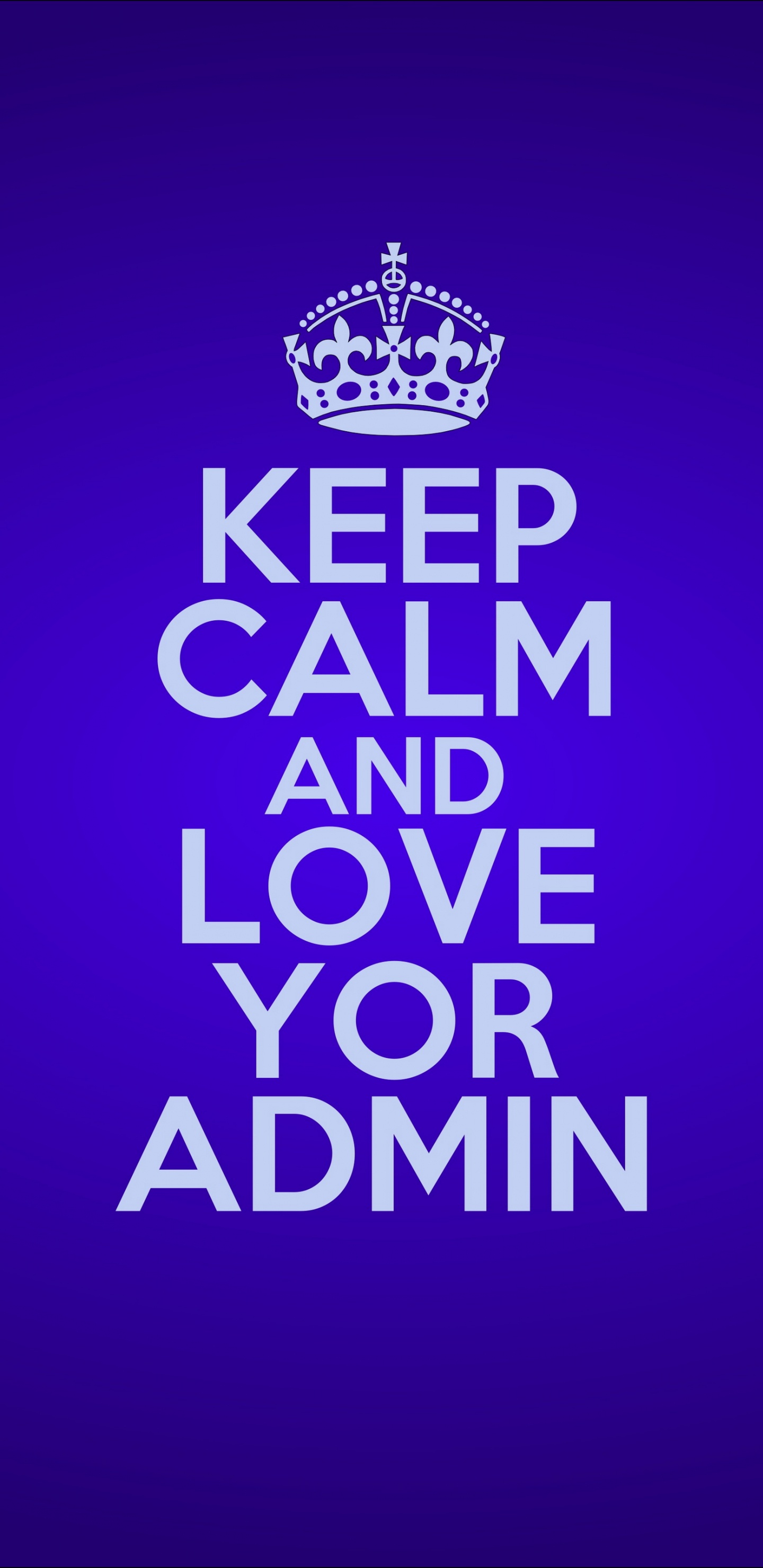 Обои сохранять спокойствие и нести, графический дизайн, постер, лого, текст в разрешении 1440x2960