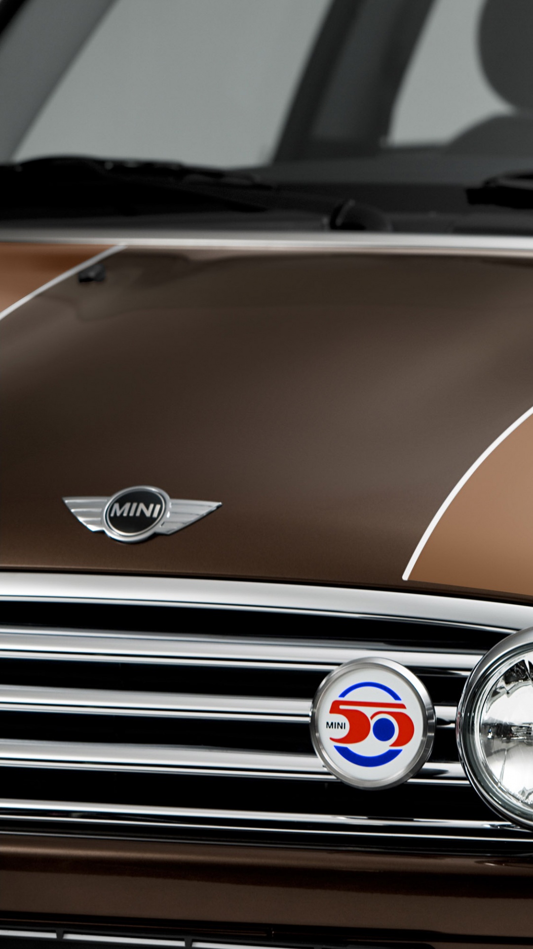 Обои мини, авто, Байерише Моторен Верке АГ, mini cooper, фара в разрешении 1080x1920