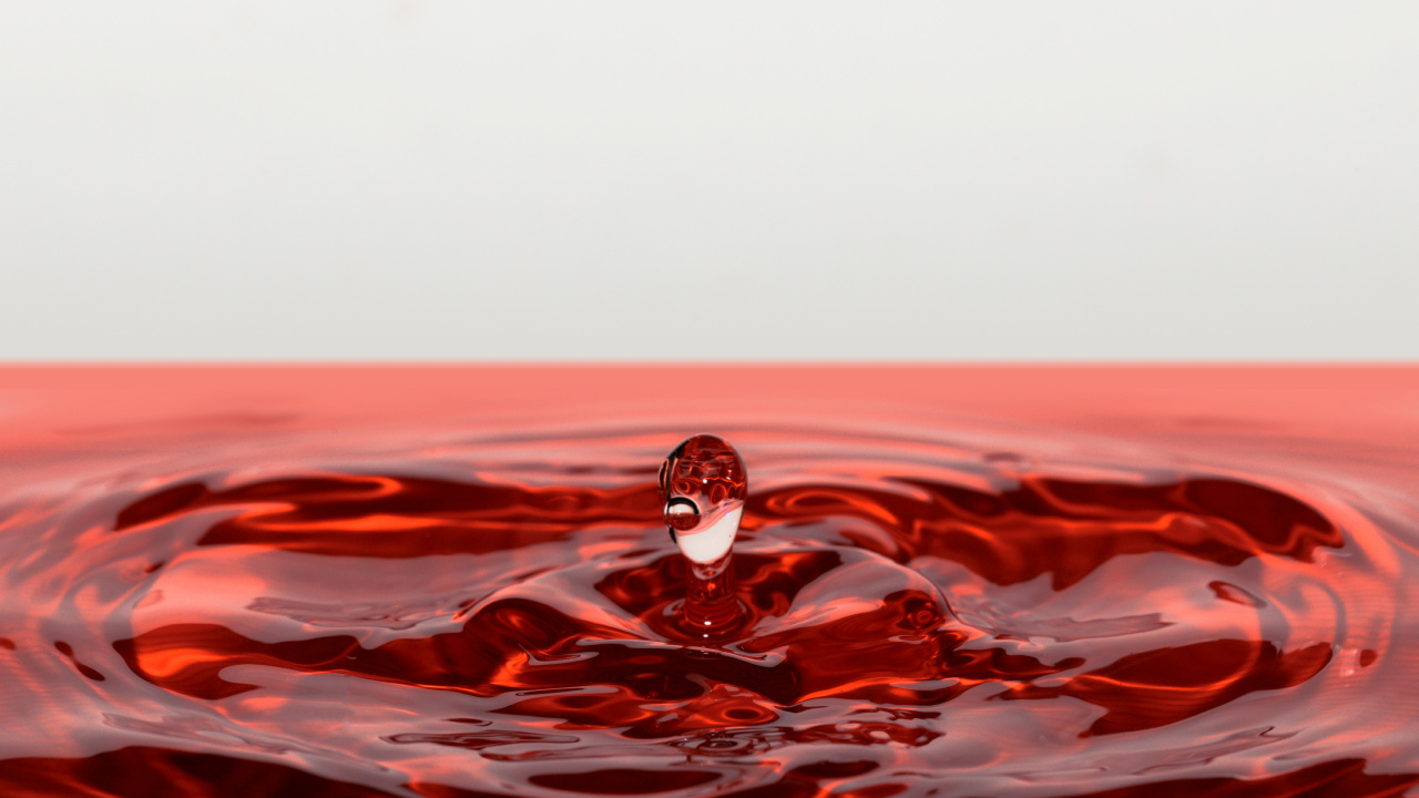 Обои красный цвет, волна, жидкий, В штучной упаковке воды лучше ООО, вода в разрешении 1280x720