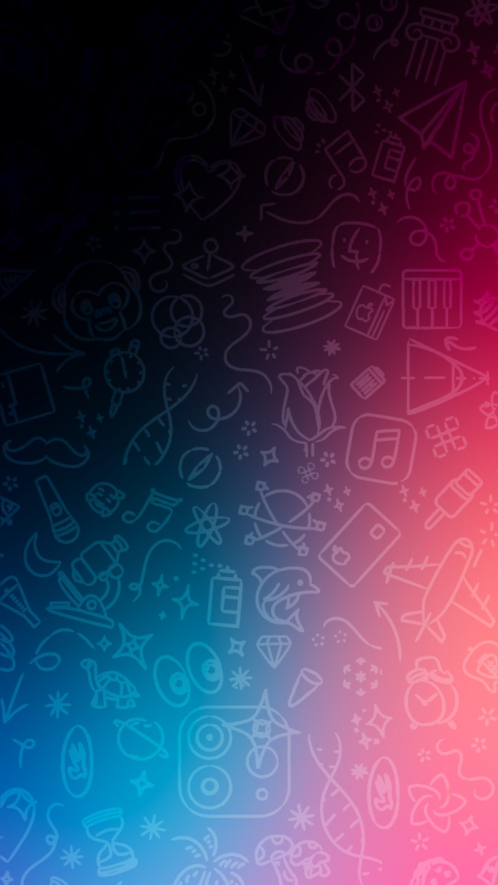 Обои вода, арт, круг, электрик, узор в разрешении 720x1280