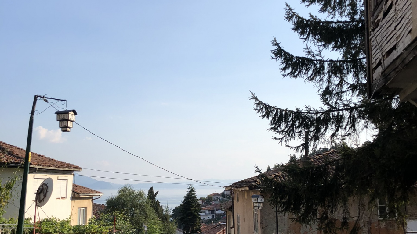 Обои биология, городок, дорога, соседство, инфраструктура в разрешении 1366x768