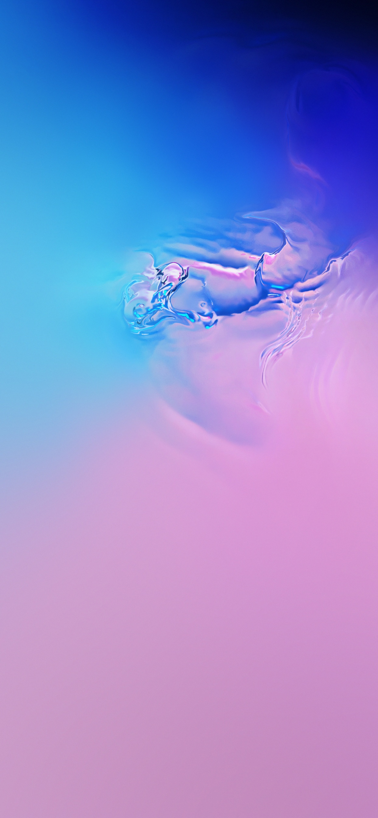 Обои смартфон, Один пользовательский интерфейс, синий, пурпур, Фиолетовый в разрешении 1242x2688