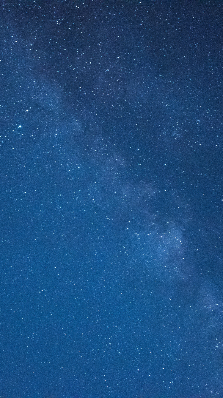 Обои синий, атмосфера, ночь, звезда, астрономический объект в разрешении 750x1334