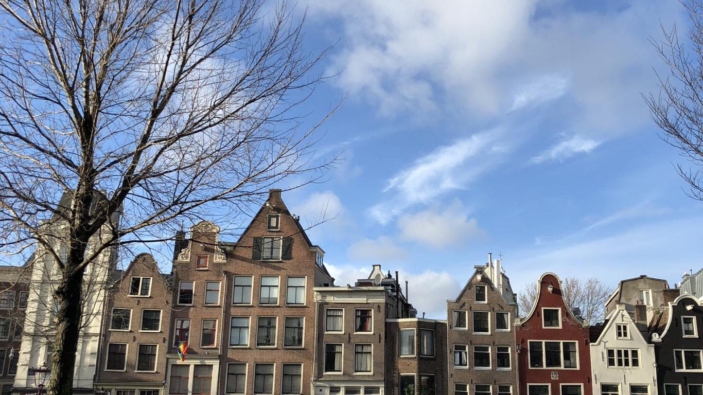 Обои Амстердам, андроид, meizu m6 примечание, колесо, велосипедная шина в разрешении 1366x768