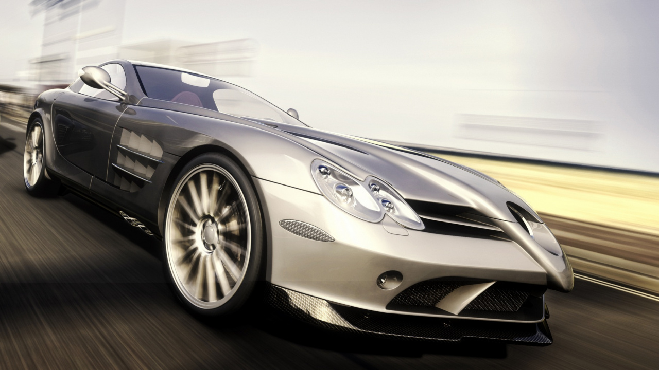 Обои Мерседес слр, Mercedes-Benz SLR McLaren, спорткар, авто, audi r8 в разрешении 1280x720