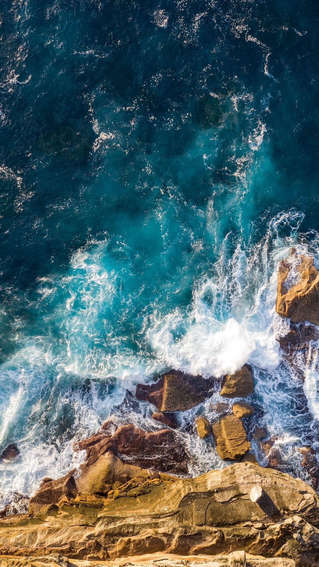 Обои море, компания ИКЕА, интерьер, кровать, вода в разрешении 1080x1920