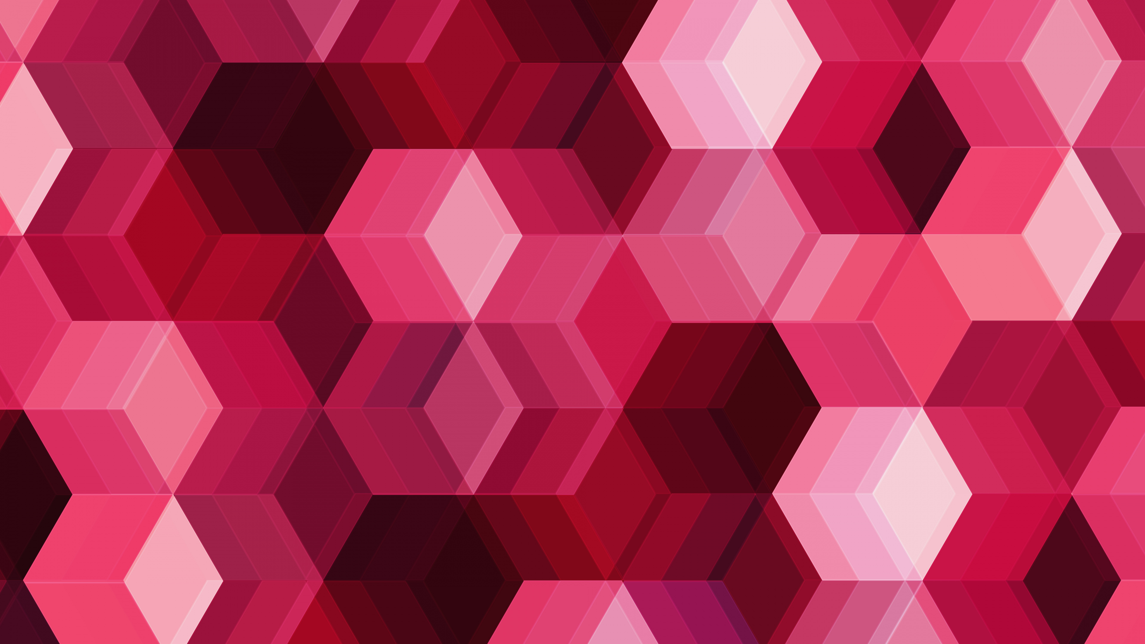 Обои розовый, пурпурный цвет, узор, дизайн, симметрия в разрешении 3840x2160
