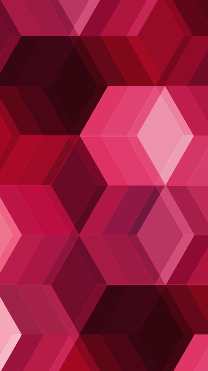 Обои розовый, пурпурный цвет, узор, дизайн, симметрия в разрешении 720x1280