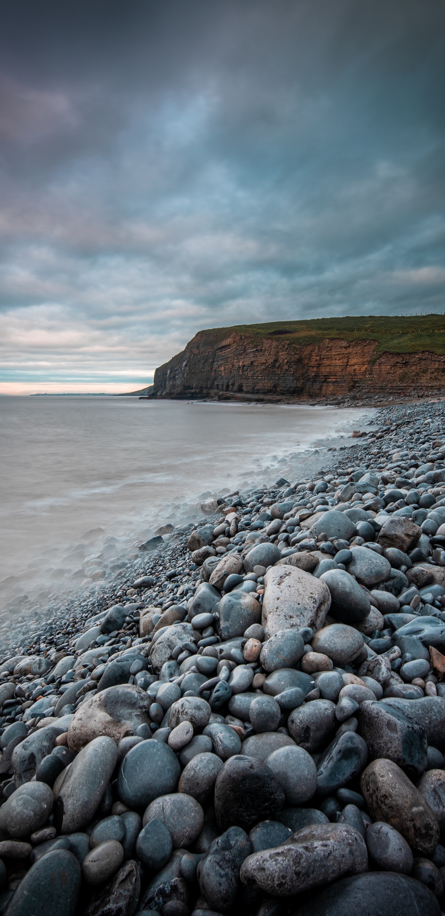 Обои море, водоем, берег, вода, природа в разрешении 1440x2960