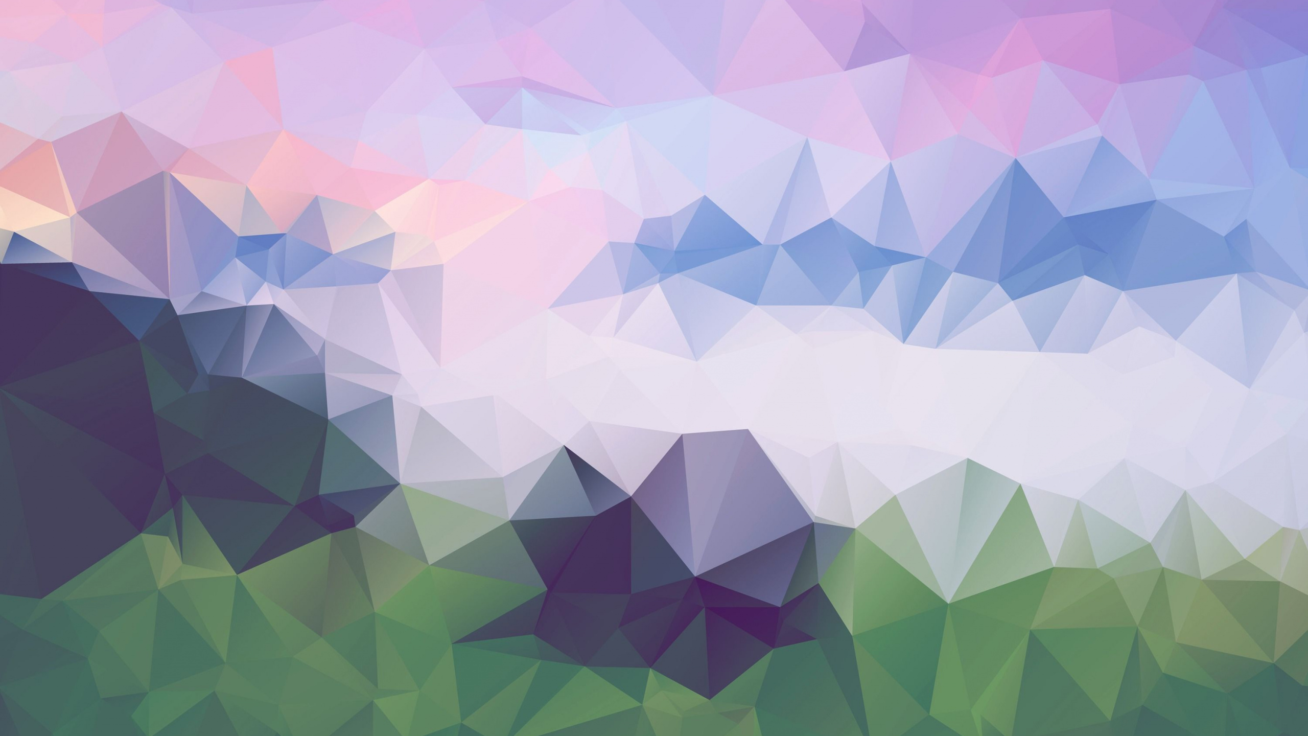 Обои картинка, абстрактное искусство, пурпур, узор, треугольник в разрешении 2560x1440