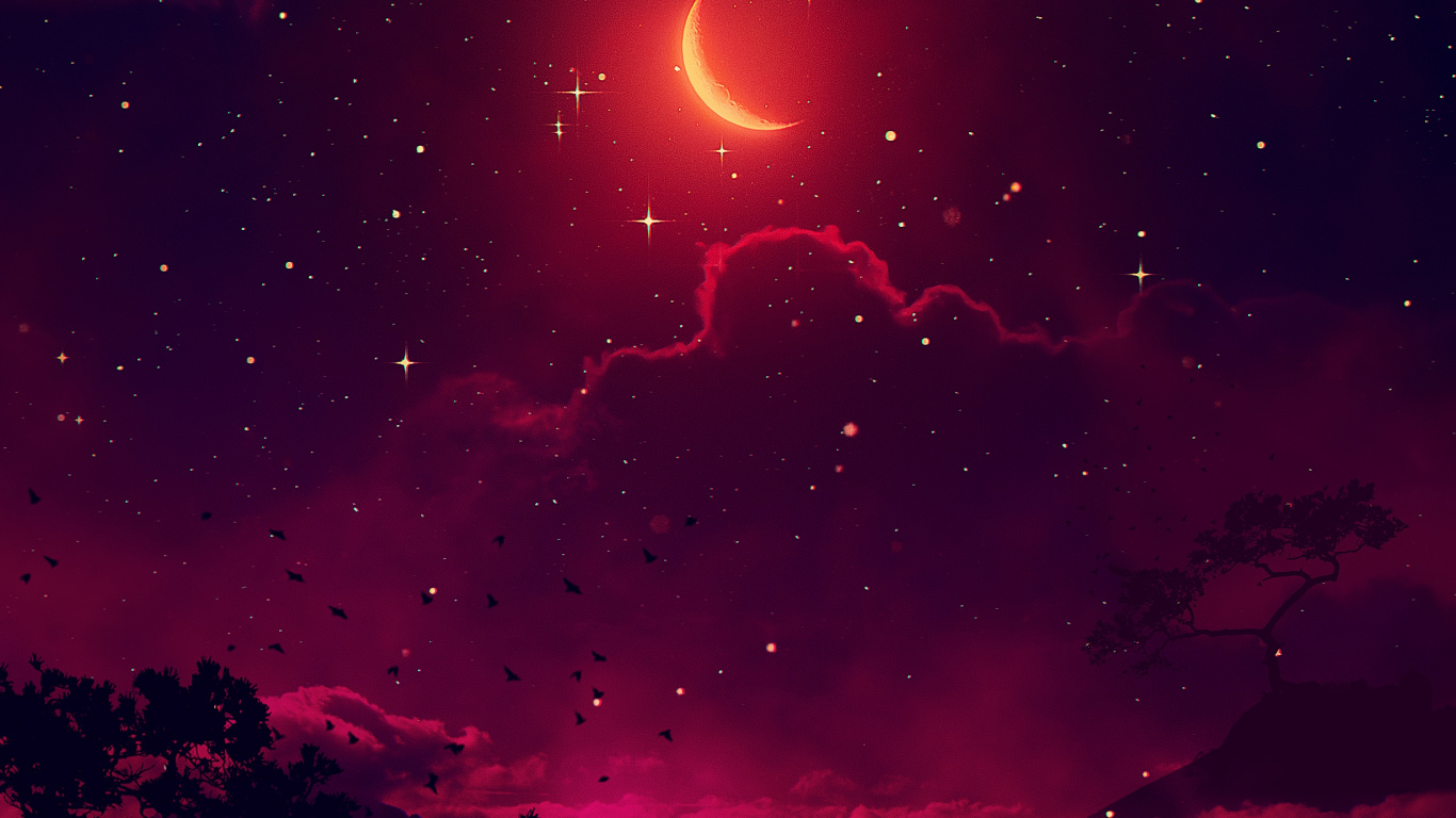 Обои ios, облако, атмосфера, мир, туманность в разрешении 1366x768