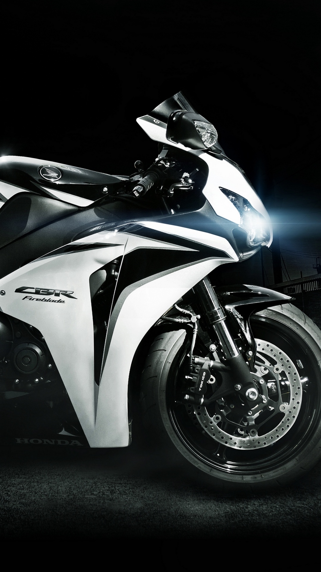 Обои мотоцикл, автомобильное освещение, колесо, автомобиль, серия Хонда CBR в разрешении 1080x1920
