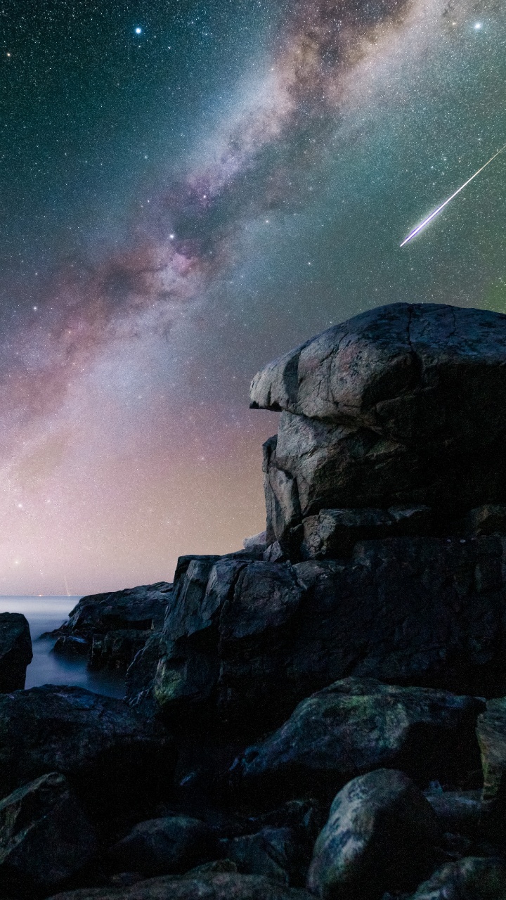 Обои атмосфера, природный ландшафт, мир, астрономический объект, звезда в разрешении 720x1280