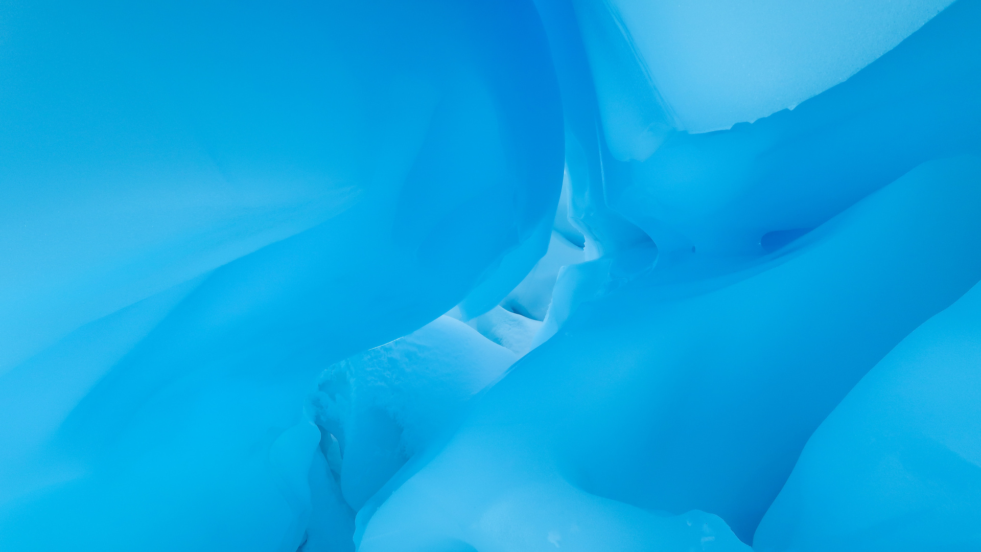 Обои синий, Аква, ледяная пещера, вода, бирюза в разрешении 1920x1080