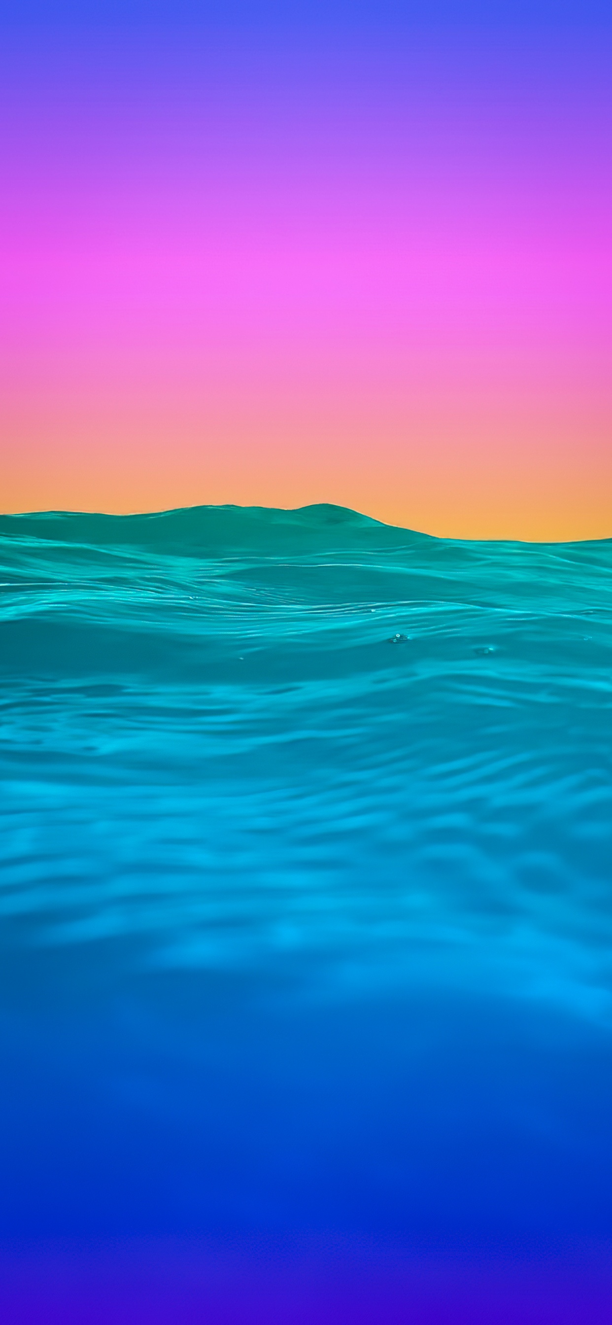 Обои море, вода, жидкий, синий, лазурный в разрешении 1242x2688