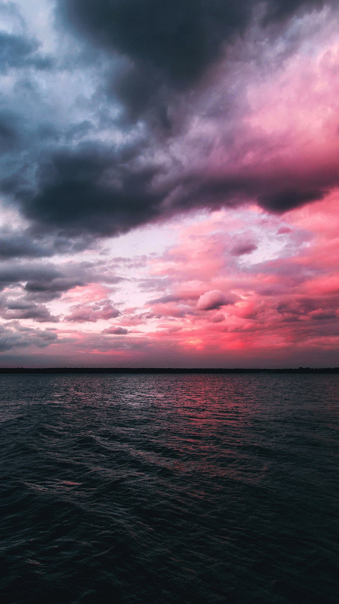 Обои Instagram, облако, вода, атмосфера, послесвечение в разрешении 1080x1920