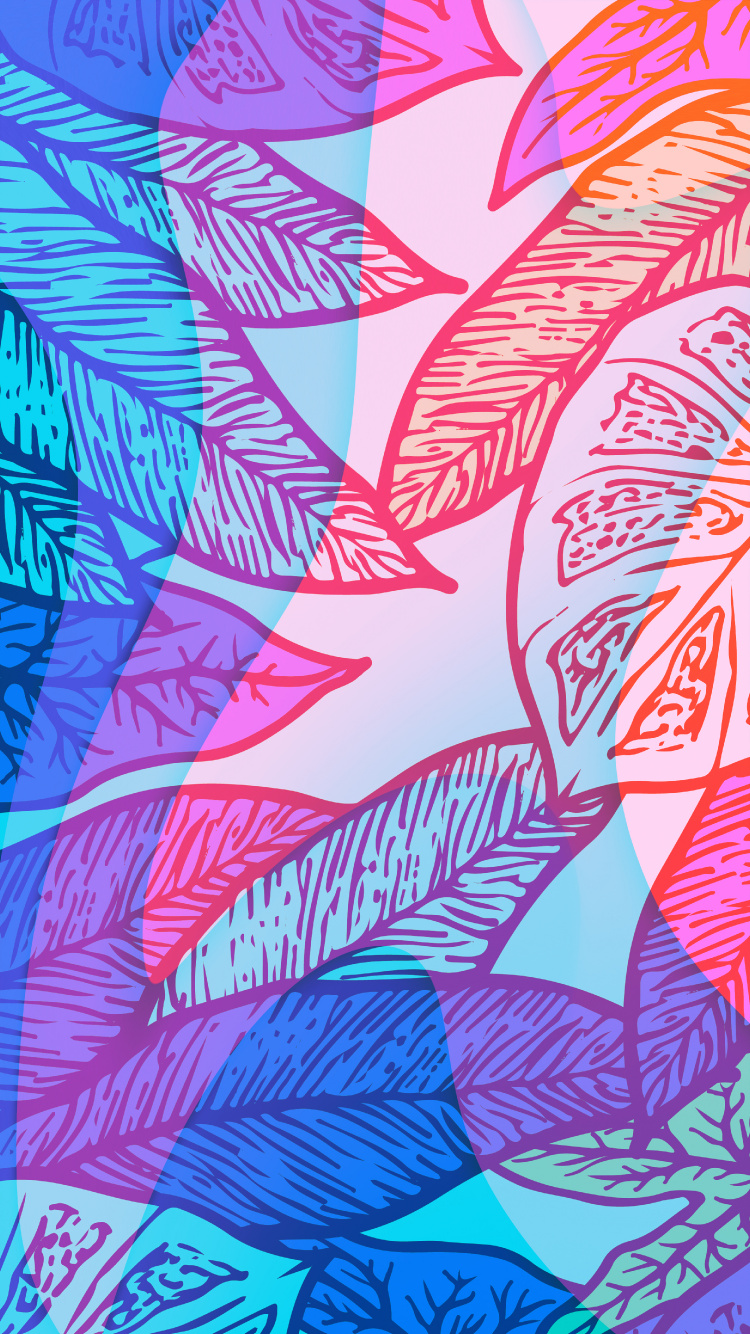 Обои постельное белье, живопись, арт, графический дизайн, акварельная живопись в разрешении 750x1334