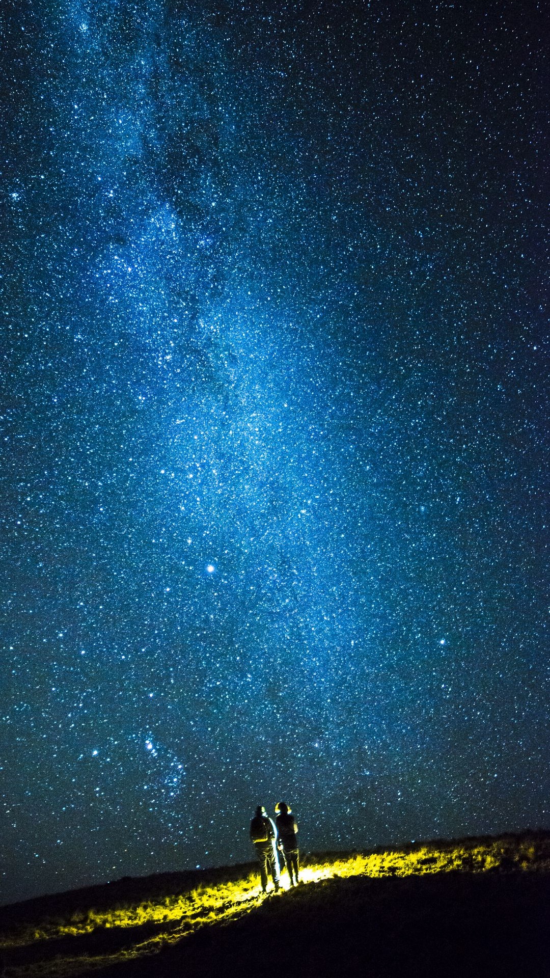 Обои Астрономия, атмосфера, звезда, космос, синий в разрешении 1080x1920