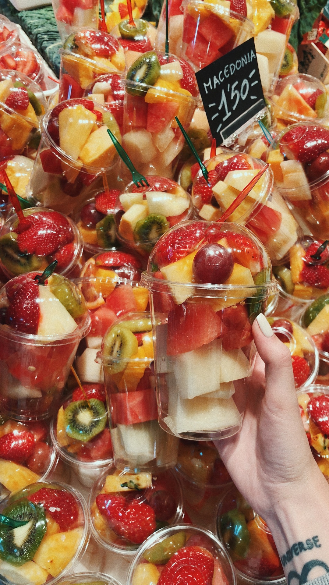 Обои шип, клубника, поздний завтрак, пища, продукция в разрешении 1080x1920