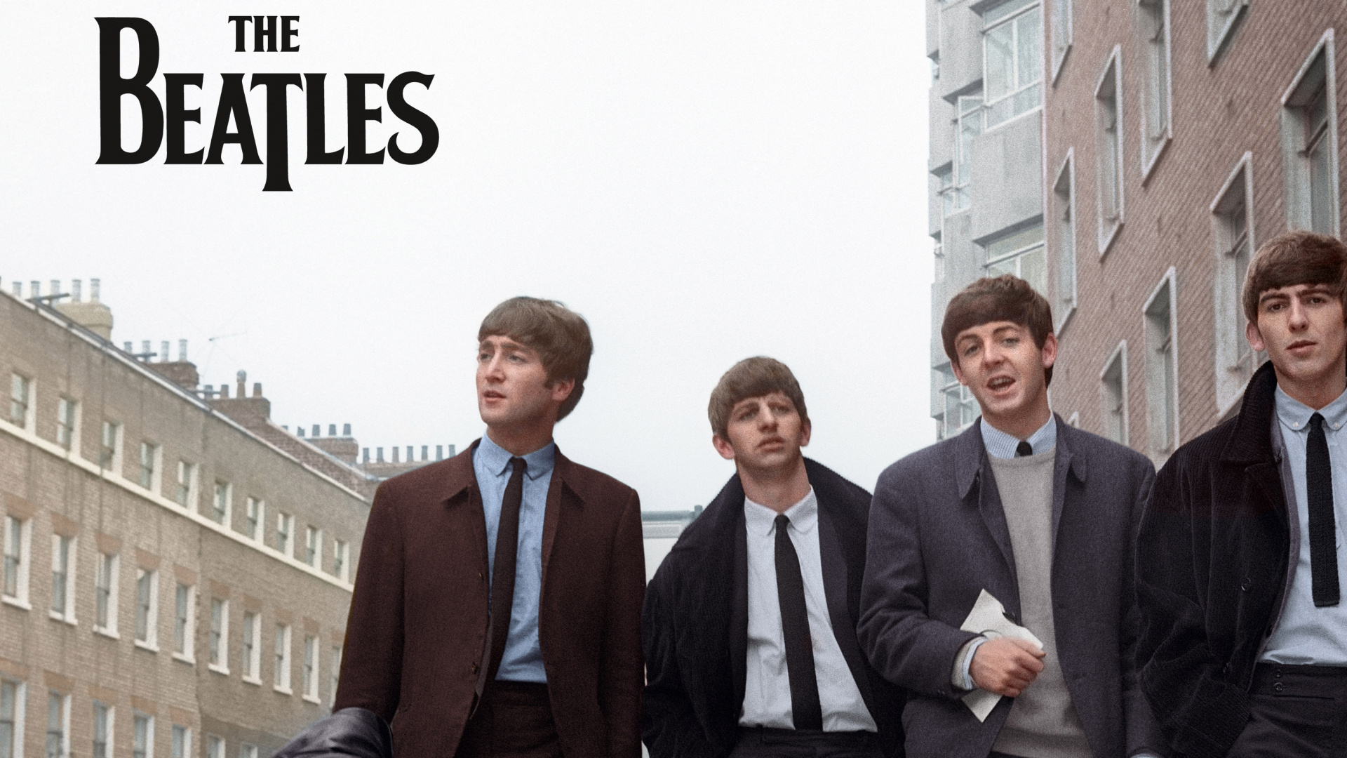 Обои The Beatles, официальная одежда, бизнес, джентльмен, костюм в разрешении 1920x1080