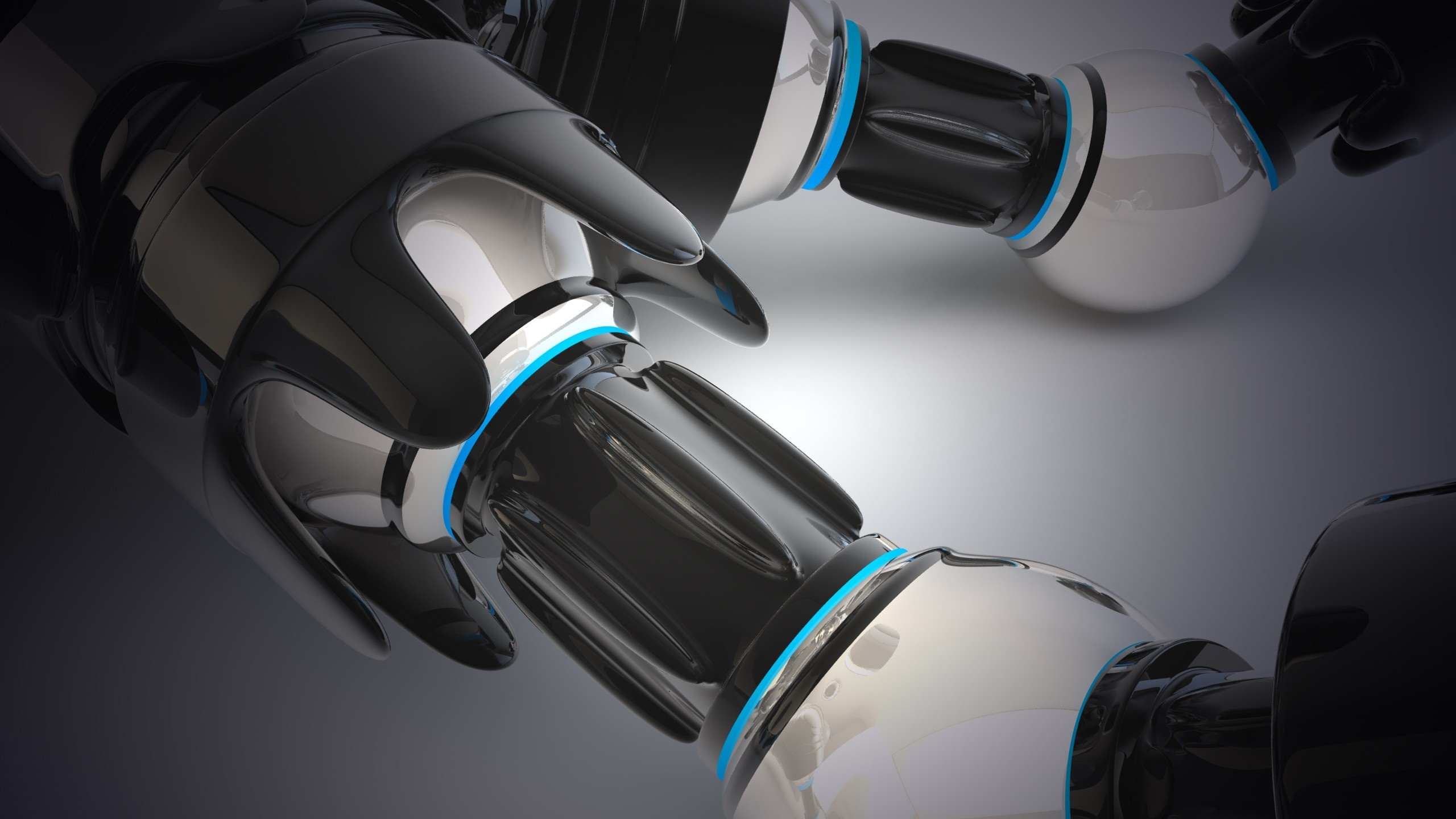 Обои робот, машина, автомобильный дизайн в разрешении 2560x1440