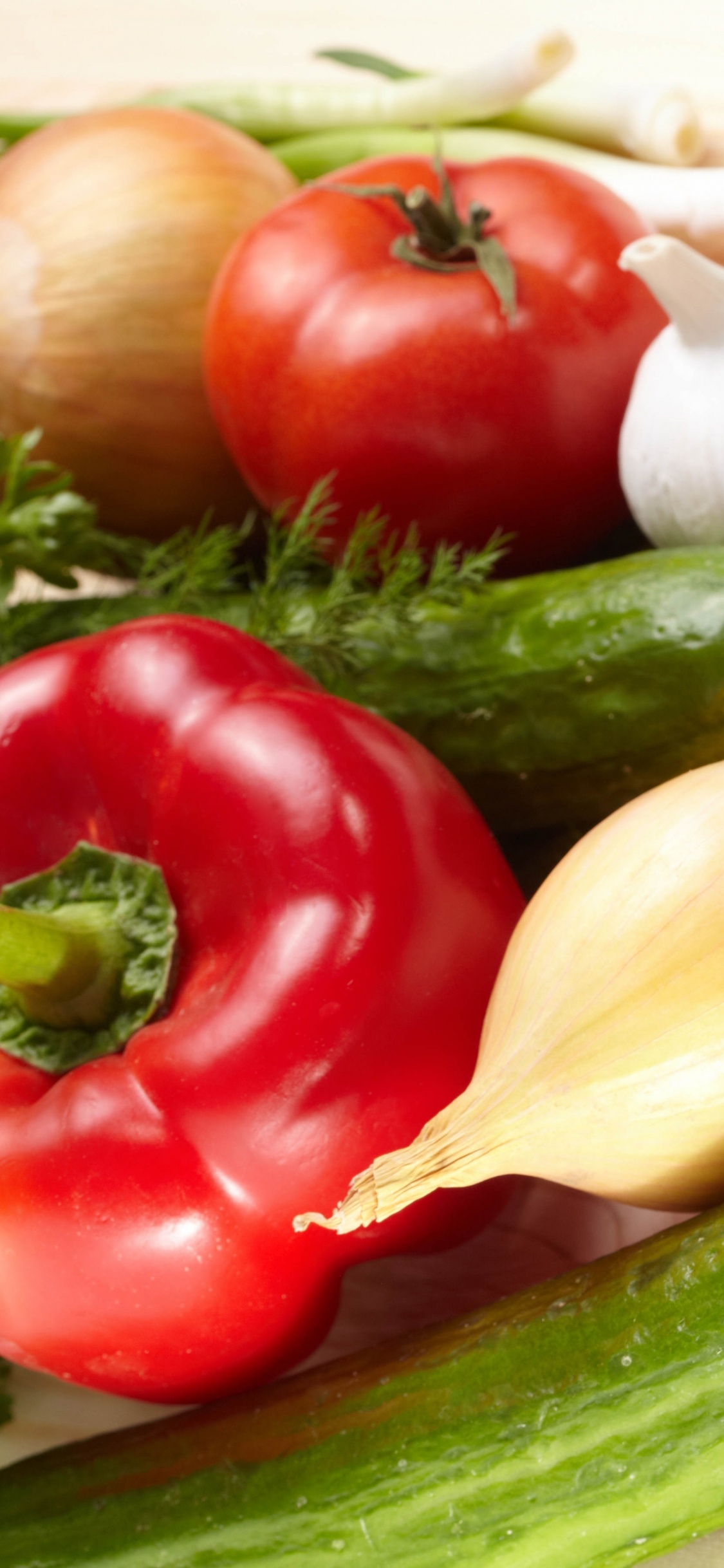 Обои овощ, природные продукты, пища, местное блюдо, вегетарианская пища в разрешении 1125x2436