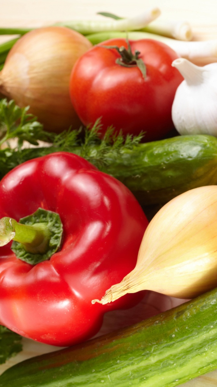 Обои овощ, природные продукты, пища, местное блюдо, вегетарианская пища в разрешении 720x1280