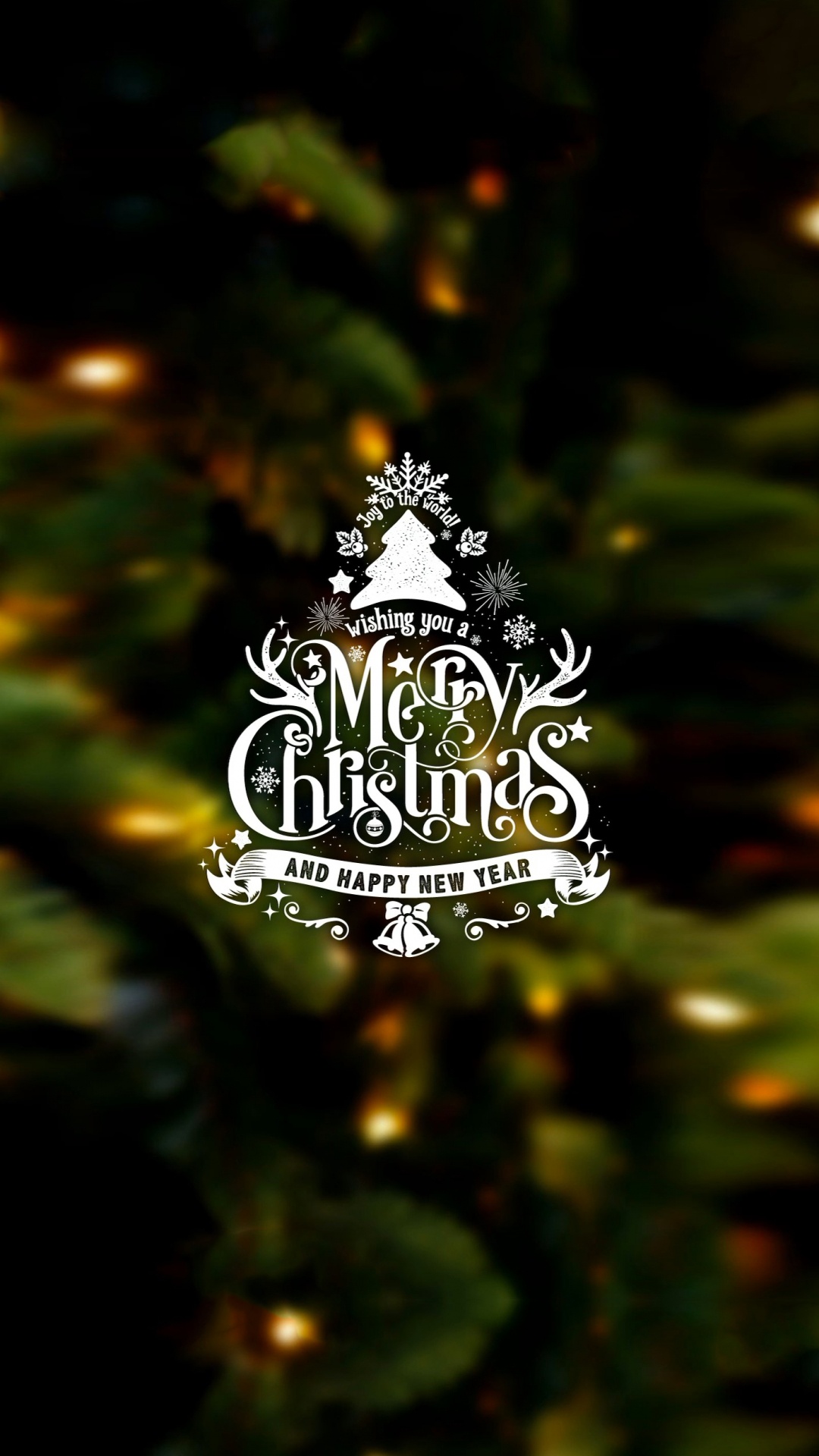 Обои Новый год, Рождество, елка, Рождественский день, Рождественские украшения в разрешении 1080x1920