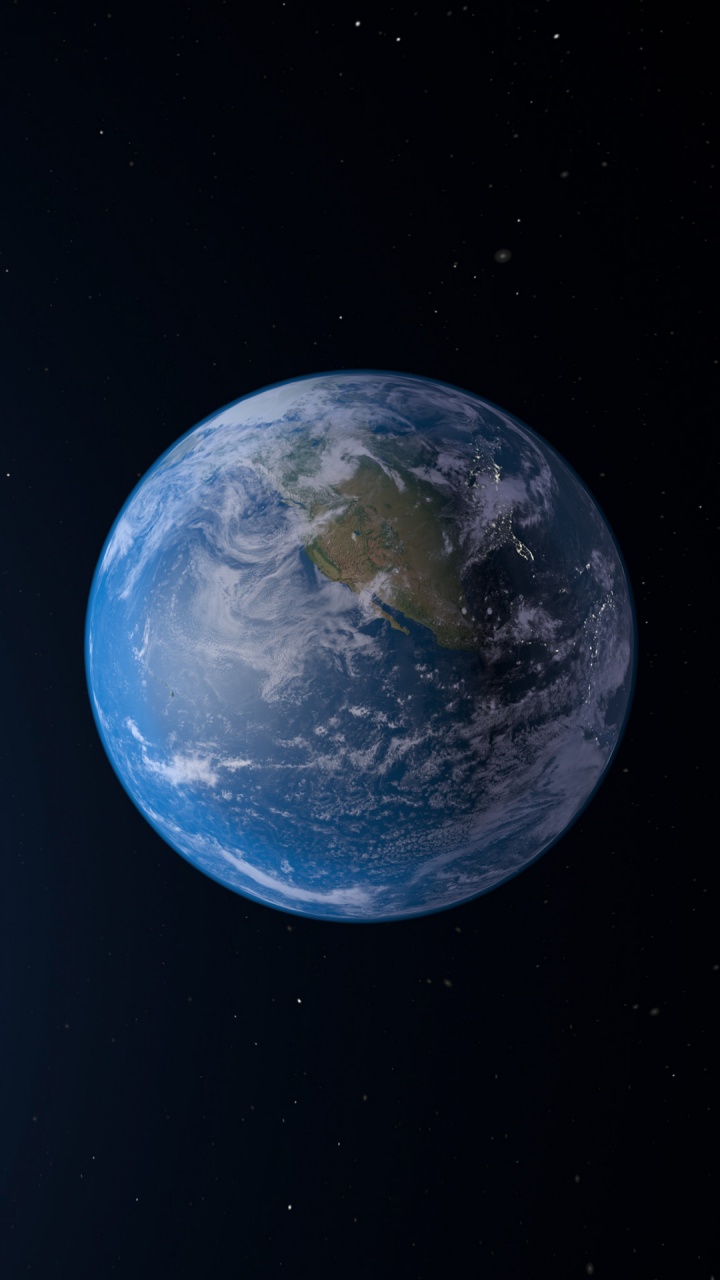 Обои земля, планета, смартфон, астрономический объект, космическое пространство в разрешении 720x1280