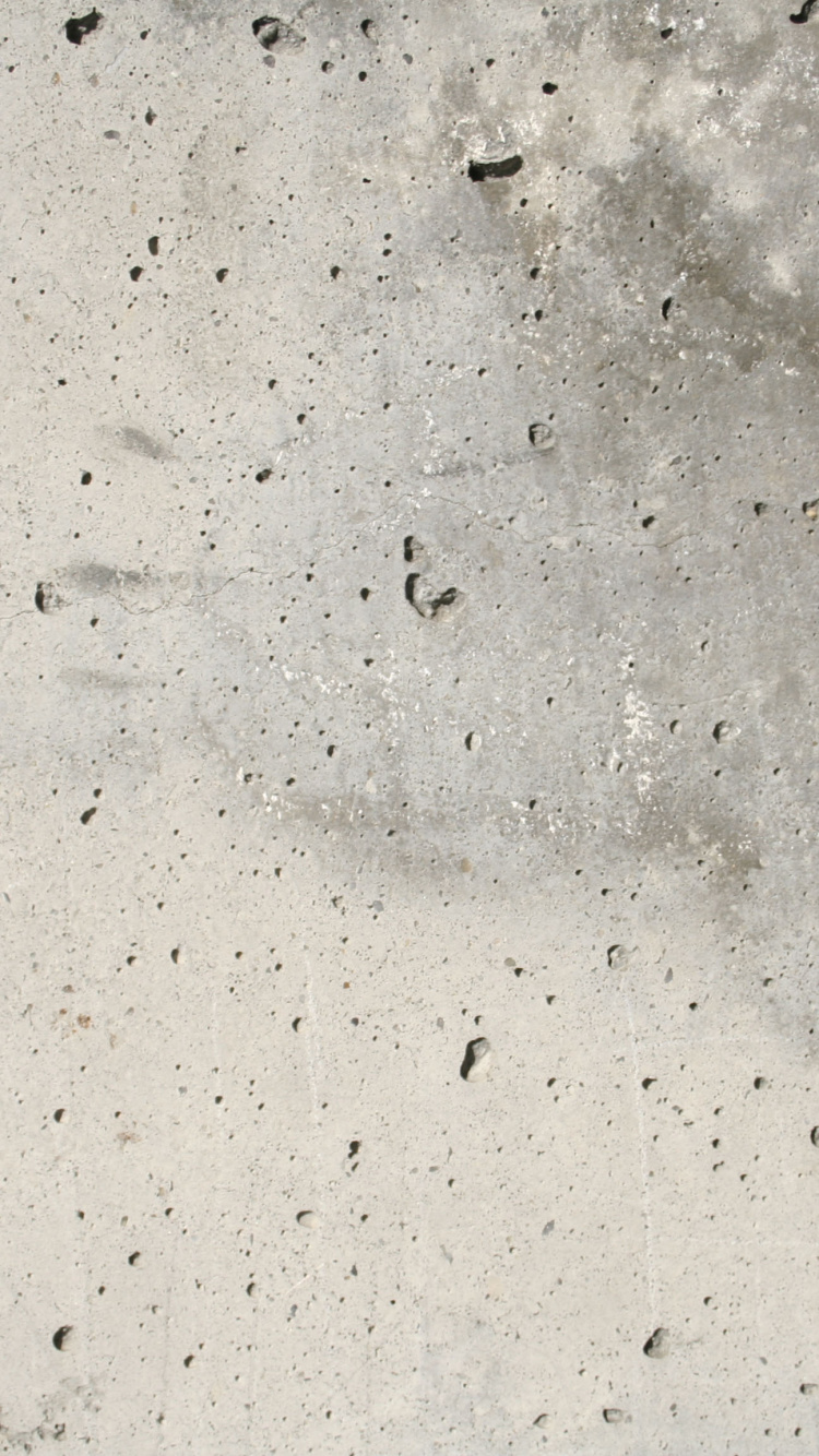 Обои текстура, бетон, цемент, материал, черный и белый в разрешении 750x1334