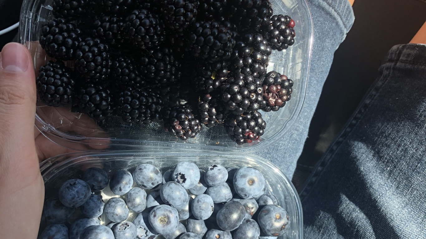 Обои ингредиент, джинсовая ткань, продукция, фрукты, ноготь в разрешении 1366x768