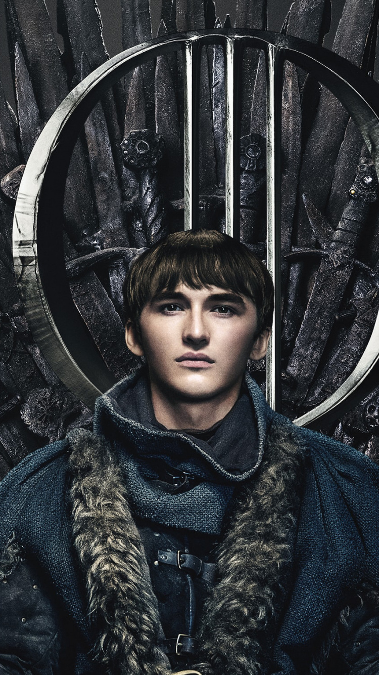 Обои Игра престолов, Арья Старк, Бран Старк, Игра Престолов - 8 сезон, фэшн в разрешении 750x1334