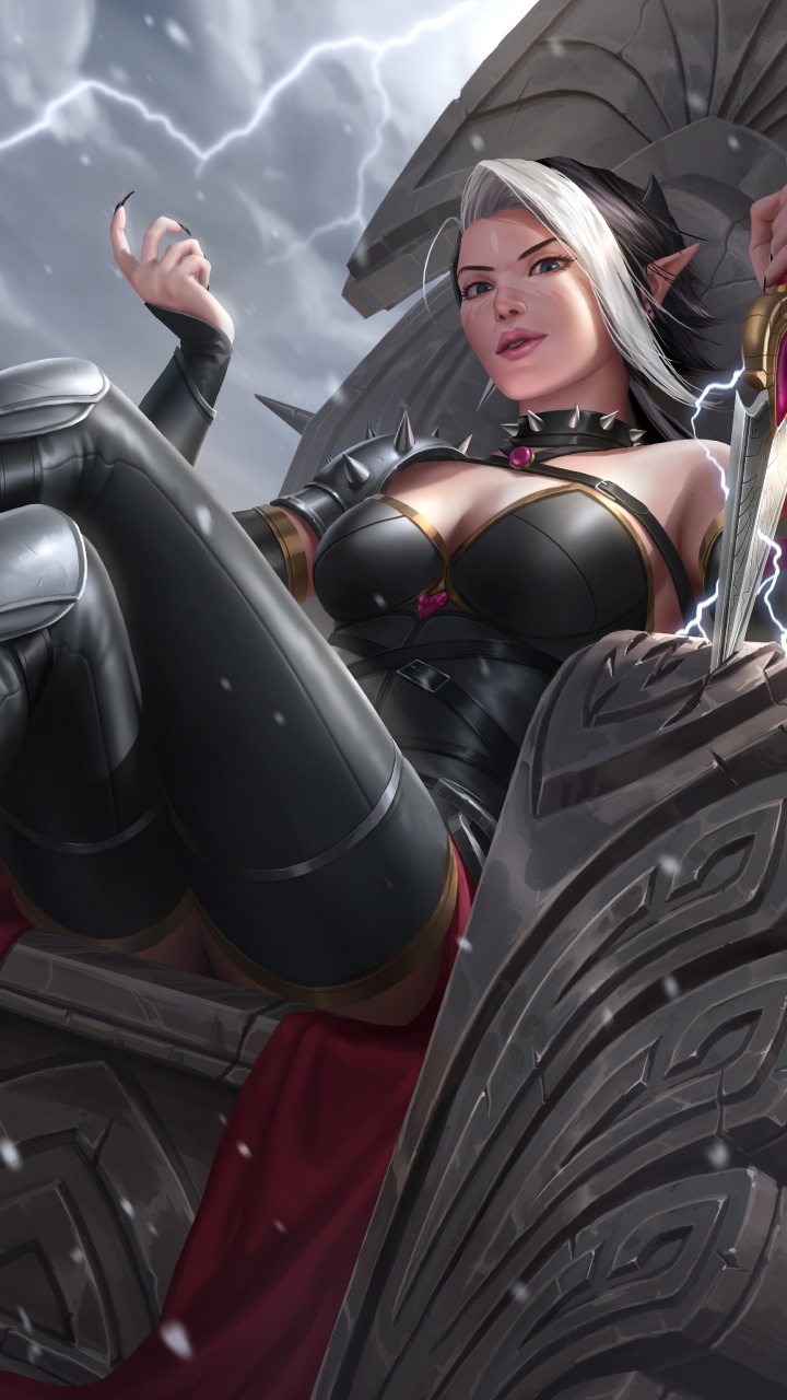 Обои иллюстрация, арт, фигурка, супергерой, латекс одежда в разрешении 720x1280