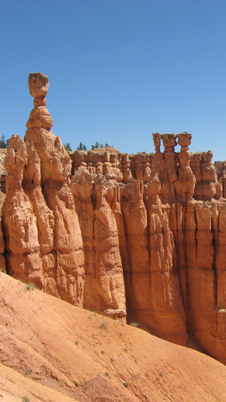 Обои национальный парк Брайсканьон, Город Брайс-Каньон, национальный парк зайон, национальный парк арки, большой каньон в разрешении 750x1334
