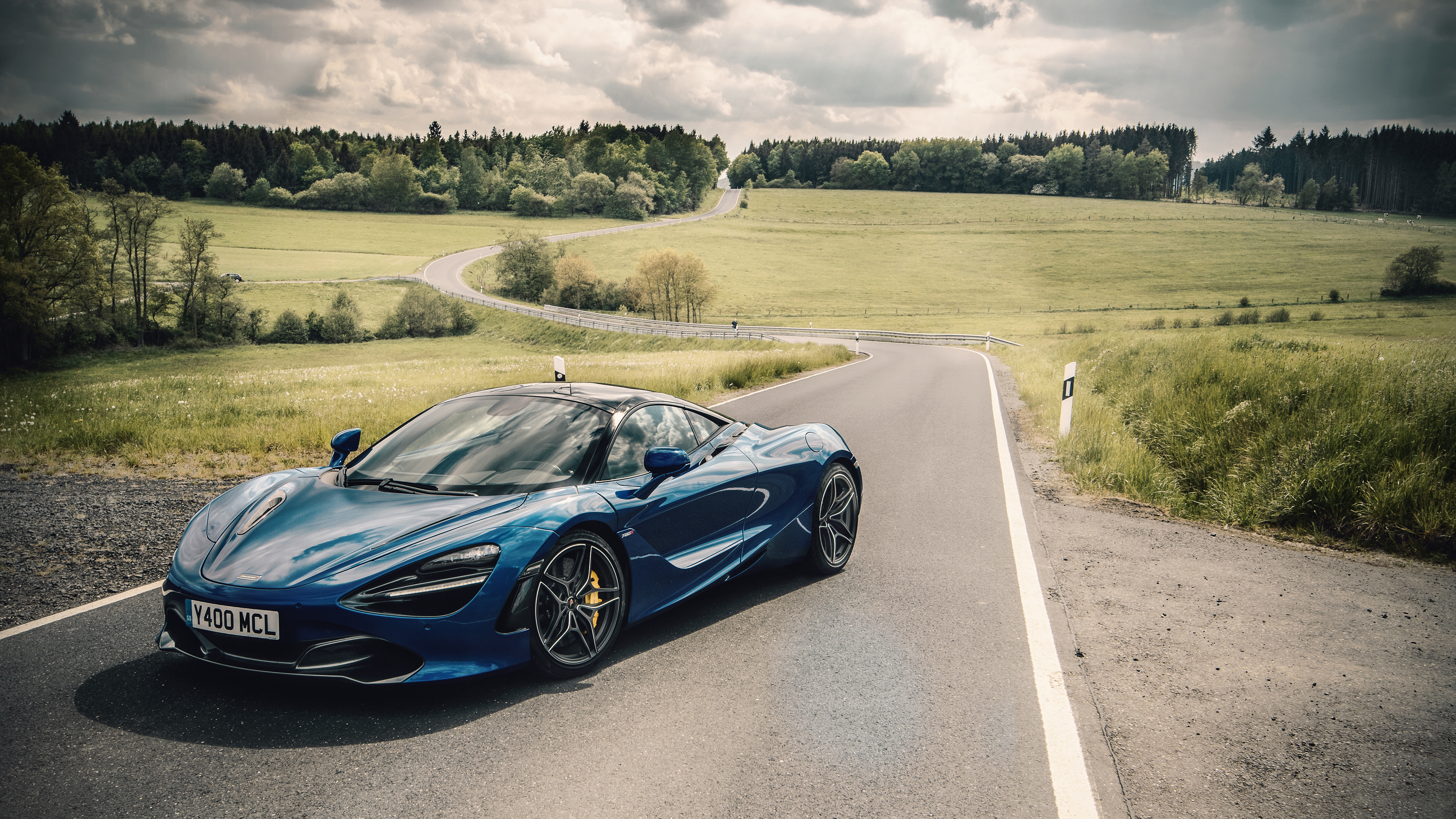 Обои дорога, спорткар, авто, Макларен, суперкар в разрешении 3840x2160