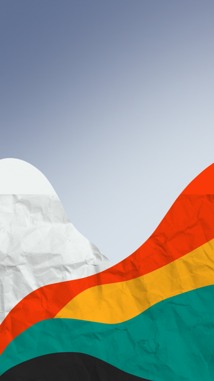 Обои идея, телефон, флаг, склон, полутона и оттенки в разрешении 750x1334