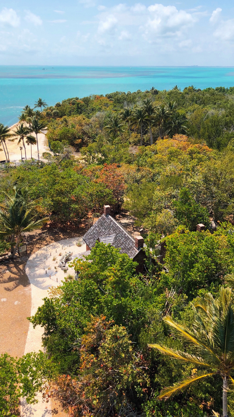 Обои море, побережье, океан, пляж, плащ в разрешении 750x1334